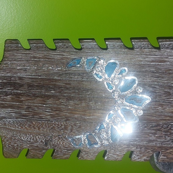 Stunning Solar Agate Druzy Statement Necklace - Picture 5 of 6